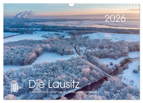 Die Lausitz - Region im Wandel (Wandkalender 2026 DIN A3 quer), CALVENDO Monatskalender