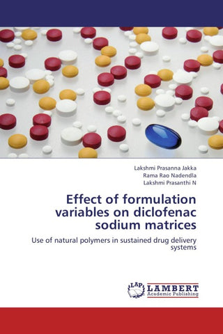 Effect of formulation variables on diclofenac sodium matrices