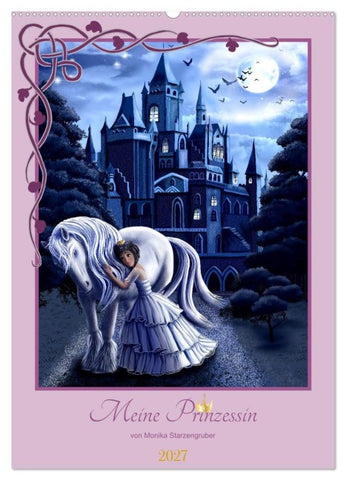 Meine Prinzessin (Wandkalender 2027 DIN A2 hoch), CALVENDO Monatskalender