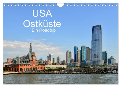 USA Ostküste Ein Road Trip (Wandkalender 2027 DIN A4 quer), CALVENDO Monatskalender