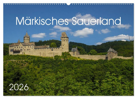 Märkisches Sauerland (Wandkalender 2026 DIN A2 quer), CALVENDO Monatskalender