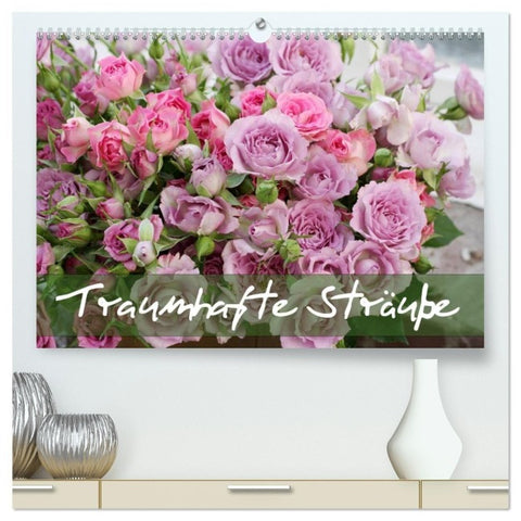 Traumhafte Sträuße (hochwertiger Premium Wandkalender 2027 DIN A2 quer), Kunstdruck in Hochglanz