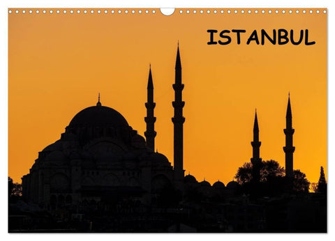 Istanbul (Wandkalender 2027 DIN A3 quer), CALVENDO Monatskalender