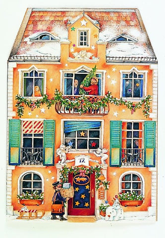 Aufstell-Adventskalender – Im Weihnachtshaus