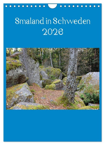 Smaland in Schweden 2026 (Wandkalender 2026 DIN A4 hoch), CALVENDO Monatskalender