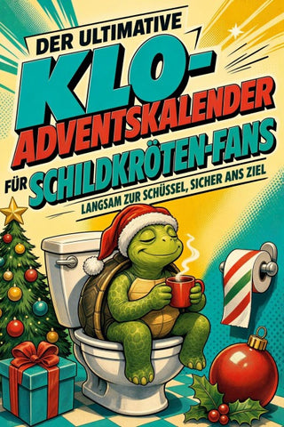 Der ultimative Klo-Adventskalender für Schildkröten-Fans