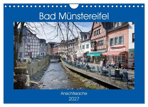 Bad Münstereifel - Ansichtssache (Wandkalender 2027 DIN A4 quer), CALVENDO Monatskalender