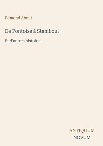De Pontoise à Stamboul