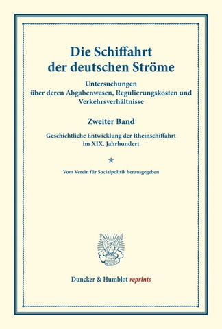 Die Schiffahrt der deutschen Ströme.