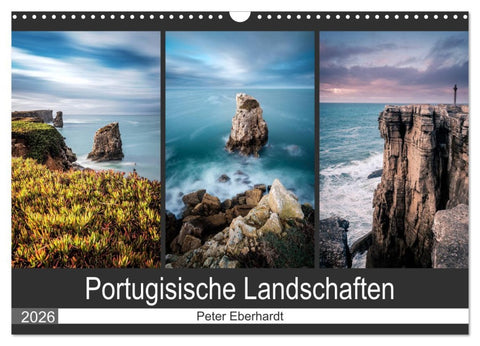 Portugisische Landschaften (Wandkalender 2026 DIN A3 quer), CALVENDO Monatskalender