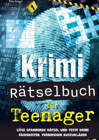 Krimi Rätselbuch für Teenager