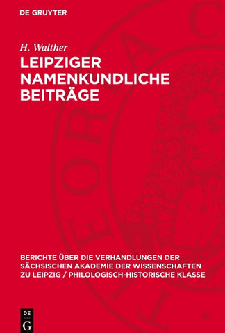 Leipziger namenkundliche Beiträge