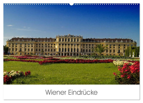 Wiener Eindrücke (Wandkalender 2027 DIN A2 quer), CALVENDO Monatskalender