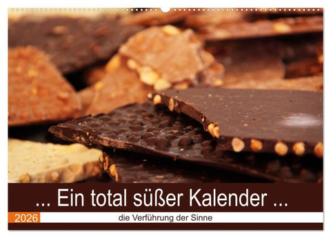 Ein total süßer Kalender (Wandkalender 2026 DIN A2 quer), CALVENDO Monatskalender