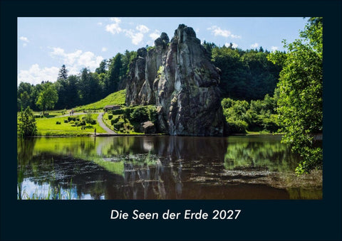 Die Seen der Erde 2027 Fotokalender DIN A4