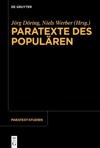Paratexte des Populären