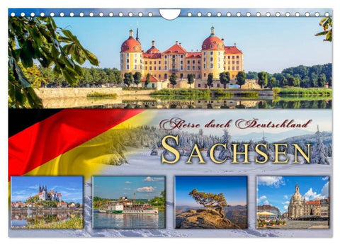 Reise durch Deutschland - Sachsen (Wandkalender 2027 DIN A4 quer), CALVENDO Monatskalender