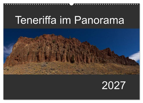 Teneriffa im Panorama (Wandkalender 2027 DIN A2 quer), CALVENDO Monatskalender