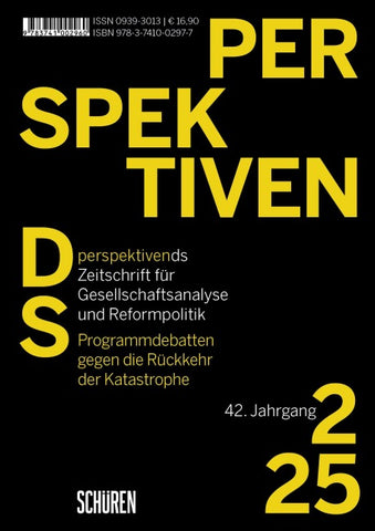 Programmdebatten gegen die Rückkehr der Katastrophe