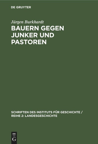 Bauern gegen Junker und Pastoren