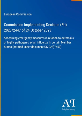 Commission Implementing Decision (EU) 2023/2447 of 24 October 2023