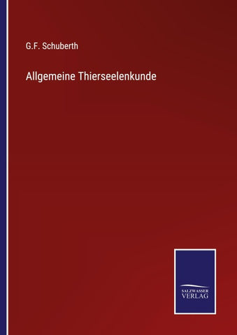 Allgemeine Thierseelenkunde