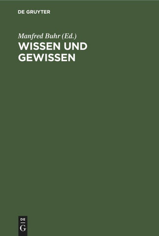 Wissen und Gewissen