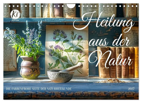 Heilung aus der Natur (Wandkalender 2027 DIN A4 quer), CALVENDO Monatskalender