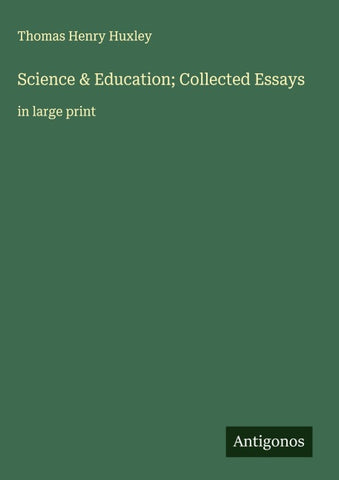 Science & Education; Collected Essays