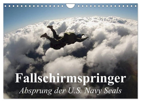Fallschirmspringer. Absprung der U.S. Navy Seals (Wandkalender 2026 DIN A4 quer), CALVENDO Monatskalender