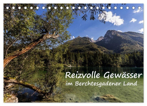 Reizvolle Gewässer im Berchtesgadener Land (Tischkalender 2027 DIN A5 quer), CALVENDO Monatskalender
