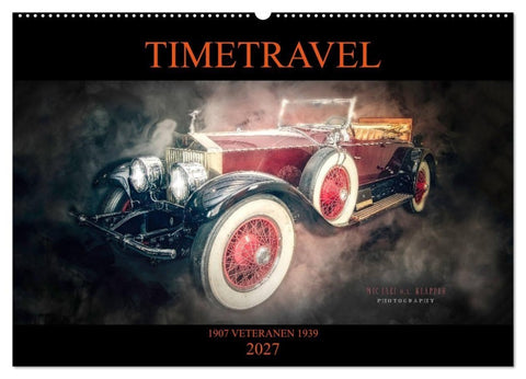 TIMETRAVEL (Wandkalender 2027 DIN A2 quer), CALVENDO Monatskalender