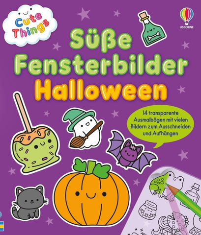 Cute Things - Süße Fensterbilder Halloween