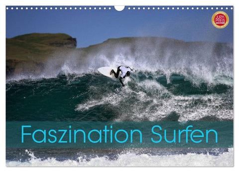 Faszination Surfen (Wandkalender 2026 DIN A3 quer), CALVENDO Monatskalender