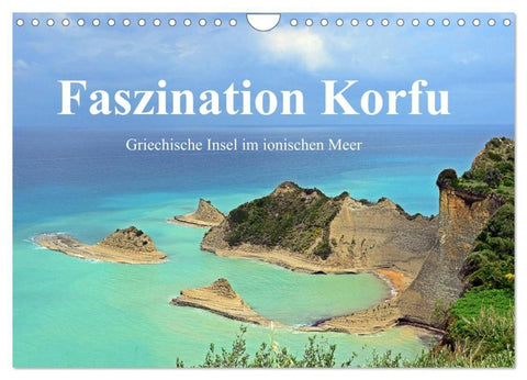 Faszination Korfu (Wandkalender 2027 DIN A4 quer), CALVENDO Monatskalender