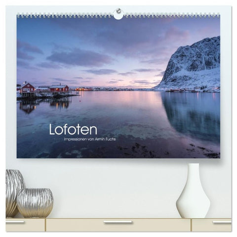 Lofoten Impressionen von Armin Fuchs (hochwertiger Premium Wandkalender 2027 DIN A2 quer), Kunstdruck in Hochglanz