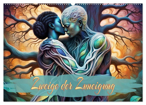 Zweige der Zuneigung (Wandkalender 2027 DIN A2 quer), CALVENDO Monatskalender