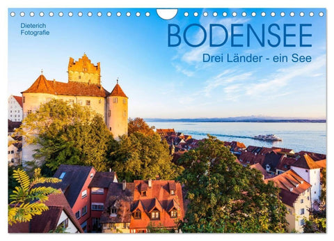 BODENSEE Drei Länder - ein See (Wandkalender 2027 DIN A4 quer), CALVENDO Monatskalender