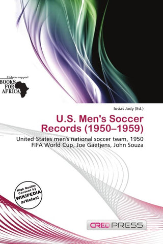 U.S. Men's Soccer Records (1950-1959)