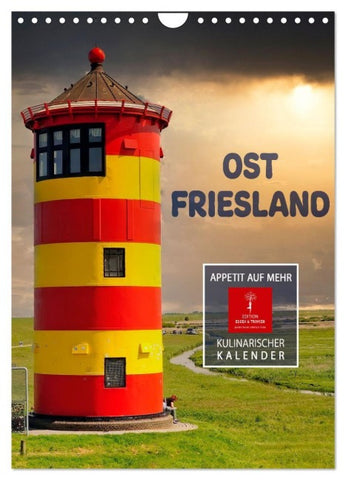 Ostfriesland - Appetit auf mehr (Wandkalender 2027 DIN A4 hoch), CALVENDO Monatskalender