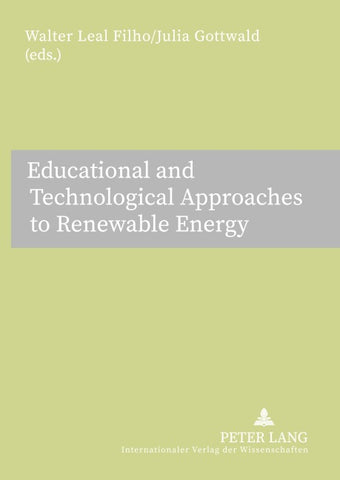 Educational and Technological Approaches to Renewable Energy