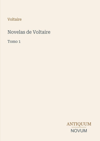 Novelas de Voltaire