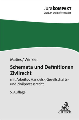 Schemata und Definitionen Zivilrecht