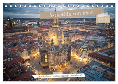 Ästehtik von oben (Tischkalender 2026 DIN A5 quer), CALVENDO Monatskalender