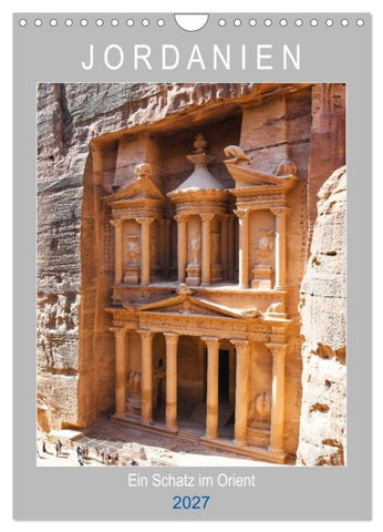 Jordanien ein Schatz im Orient (Wandkalender 2027 DIN A4 hoch), CALVENDO Monatskalender