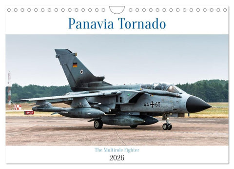 Panavia Tornado - The Multirole Fighter (Wandkalender 2026 DIN A4 quer), CALVENDO Monatskalender