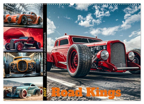 Road Kings (Wandkalender 2027 DIN A2 quer), CALVENDO Monatskalender