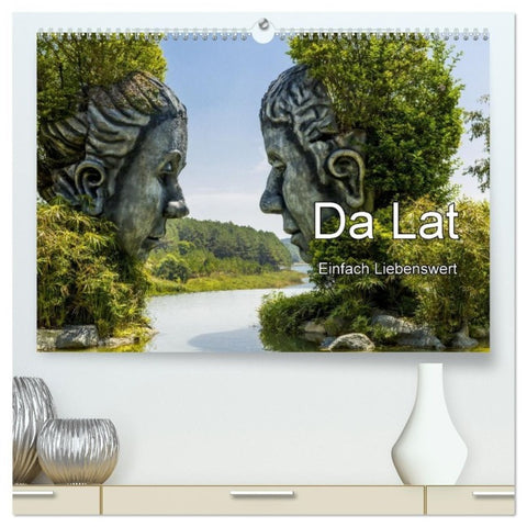 Da Lat Einfach Liebenswert (hochwertiger Premium Wandkalender 2027 DIN A2 quer), Kunstdruck in Hochglanz