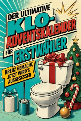 Der ultimative Klo-Adventskalender für Erstwähler