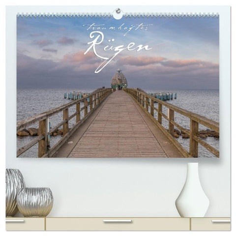Traumhaftes Rügen (hochwertiger Premium Wandkalender 2026 DIN A2 quer), Kunstdruck in Hochglanz